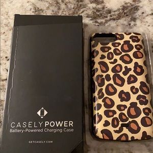 Casely battery powered charging case
